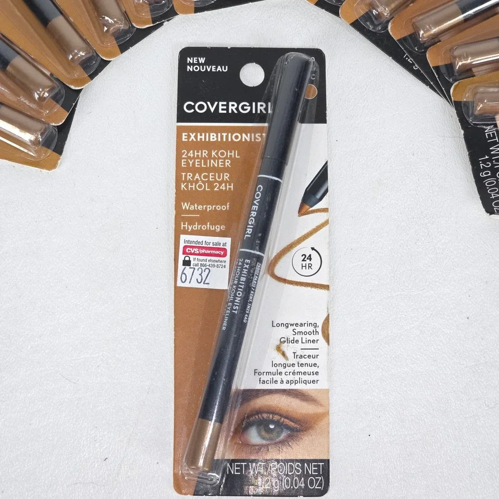 14ct Covergirl Exhibitionist 24HR Eyeliner Gold Metallic Waterproof Longwear 400